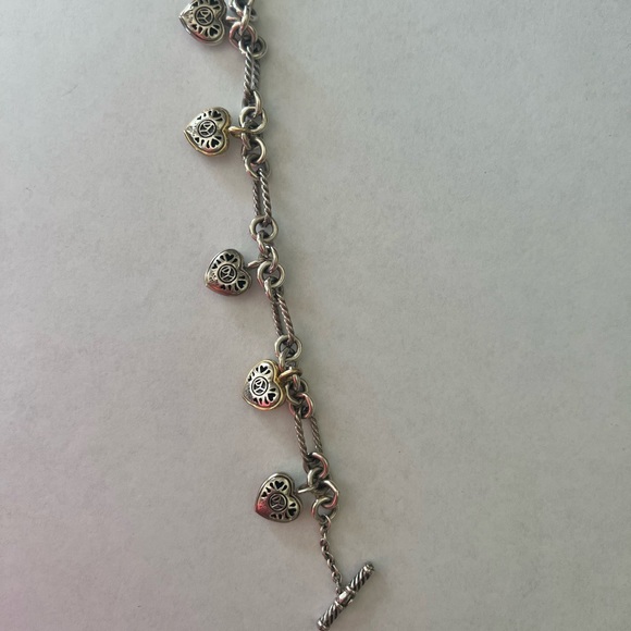 David Yurman 5 Heart Charm Bracelet - Picture 3 of 7